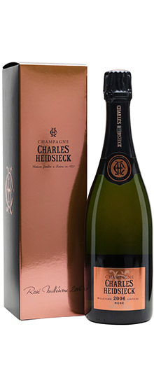 Charles Heidsieck Rosé Millesime Magnum díszdobozos 2006