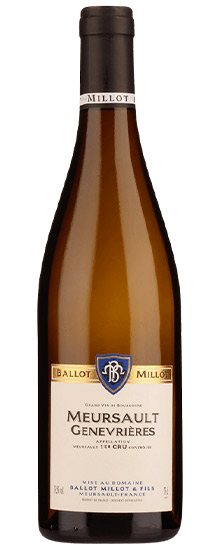 Domaine Ballot Millot and Fils Meursault Genevriéres 1er Cru 2019