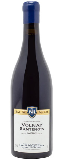 Domaine Ballot Millot and Fils Volnay Santenos 1er Cru 2021