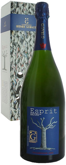 Henri Giraud Esprit Brut Nature Magnum díszdobozos NV