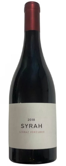 Oremus Syrah 2018