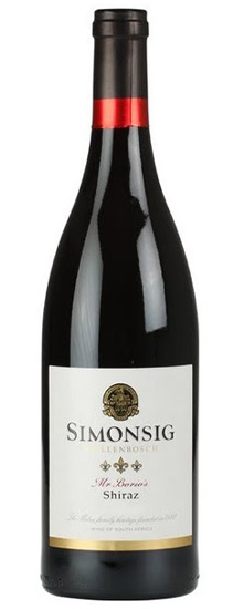 Simonsig Mr Borio's Shiraz 2014